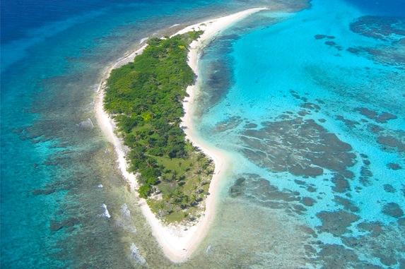 Deserted Island Tropical Beach Wedding